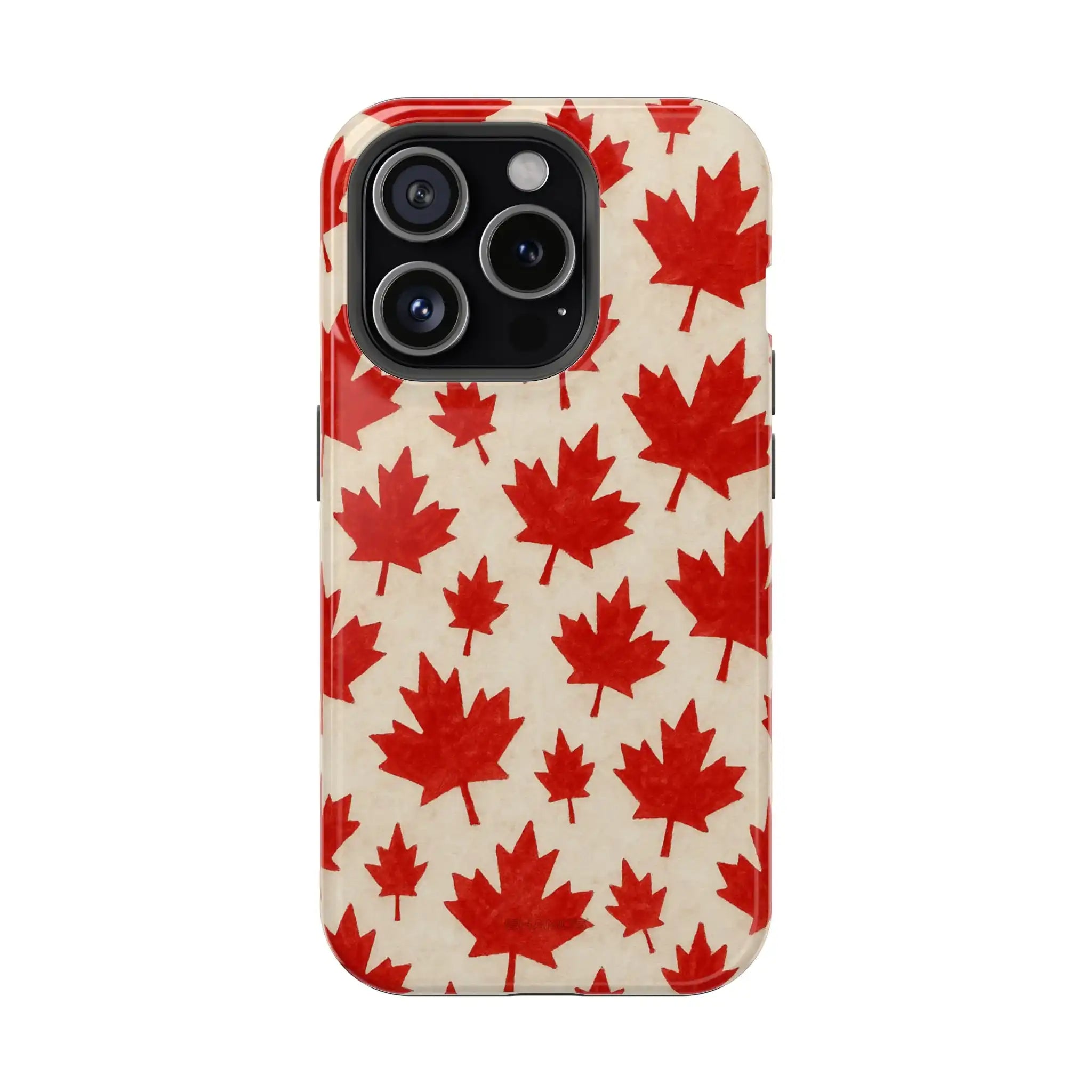 Canadian Flag Magnetic Impact-Resistant Phone Case - iPhone 15 Pro / Glossy - Shamo's