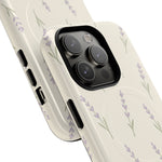 Lavender Minimal Bloom iPhone Case with MagSafe - Shamo's