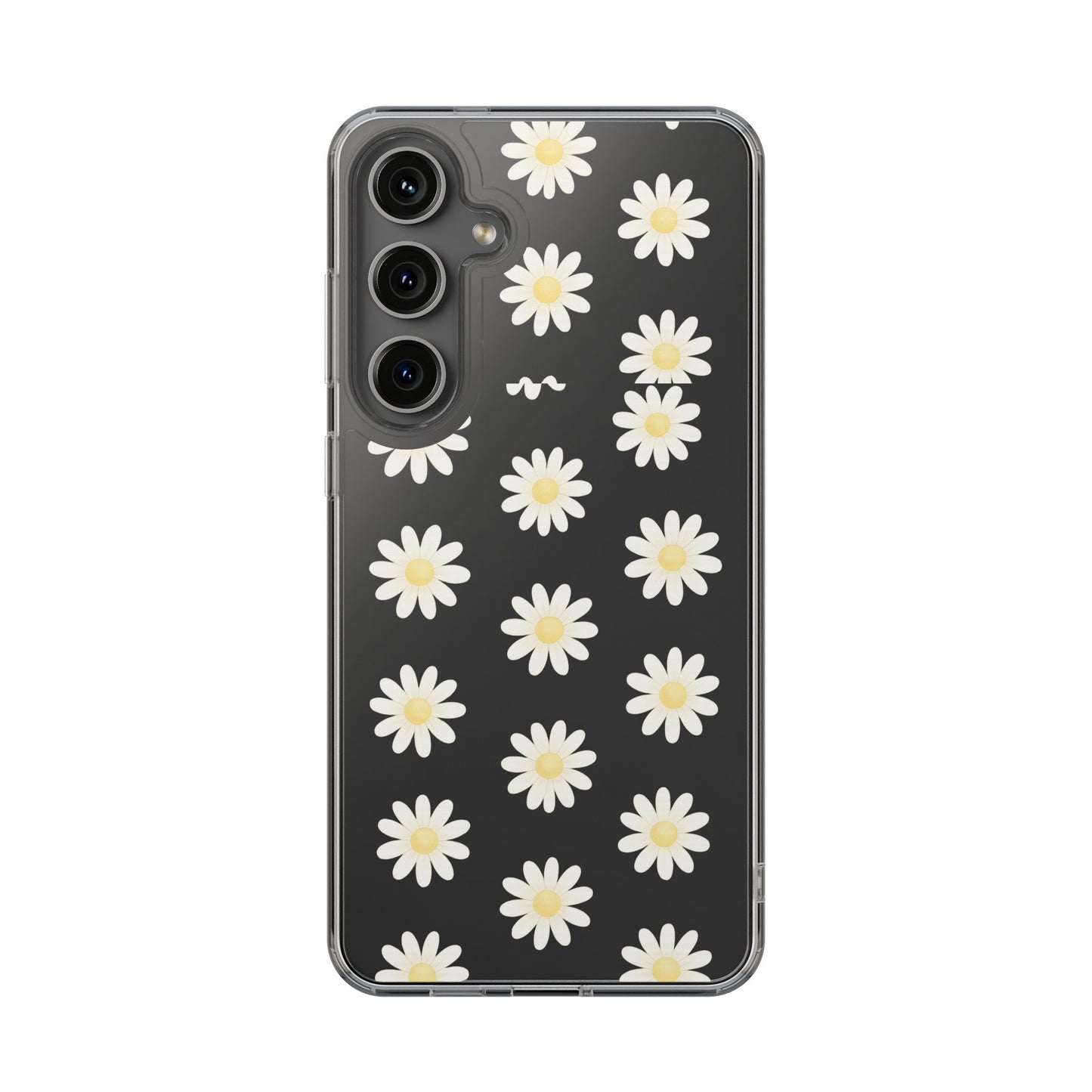 Daisy Floral Clear iPhone Case - Shamo's