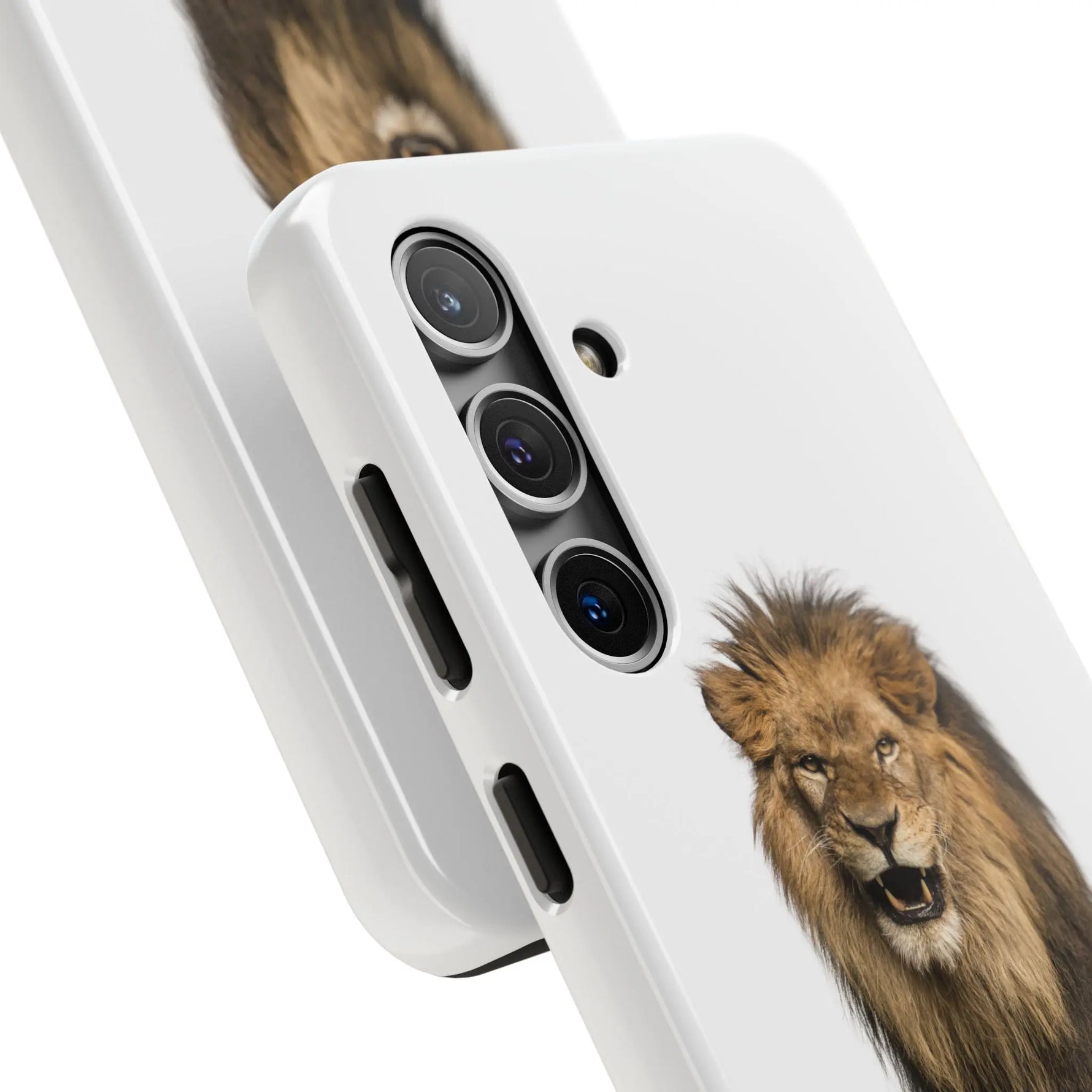 Tough Phone Cases with Lion roaring - Shamo's