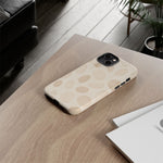 Neutral Pebble Pattern Tough iPhone Case  Shamo's