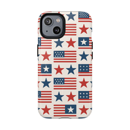 Patriotic American Flag iPhone Case | MagSafe