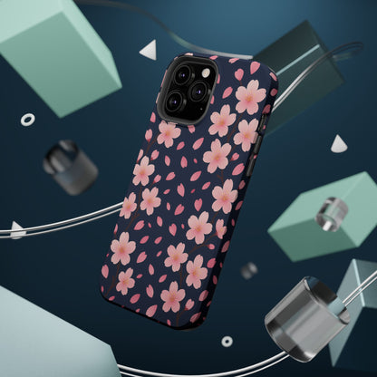 Cherry Blossom Wind iPhone Case | MagSafe - Shamo's