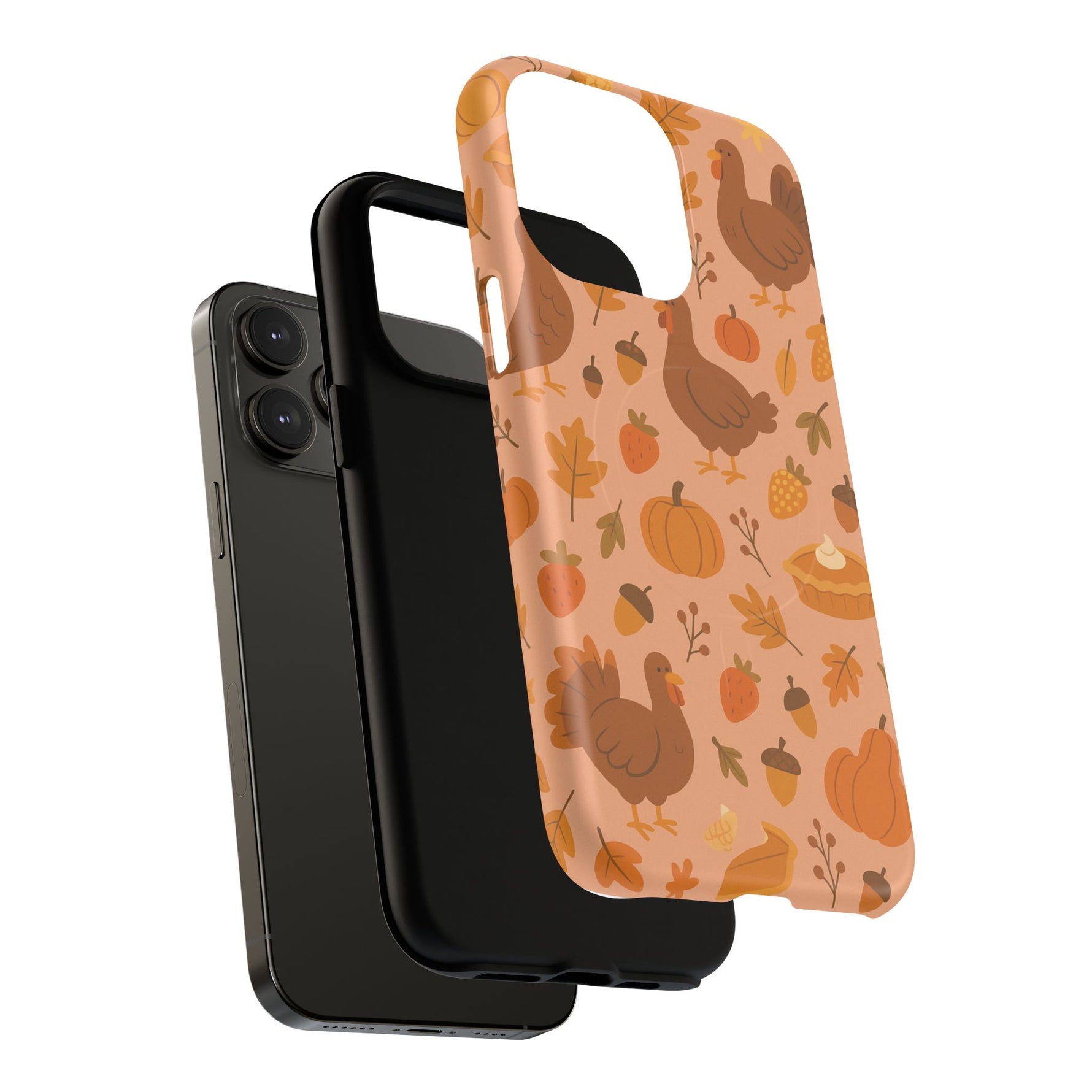 Thanksgiving-Inspired Tough Case for iPhone | Compatible with MagSafe - Shamo's