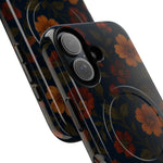 Floral Night Velvet iPhone Case - Works with MagSafe - Shamo's