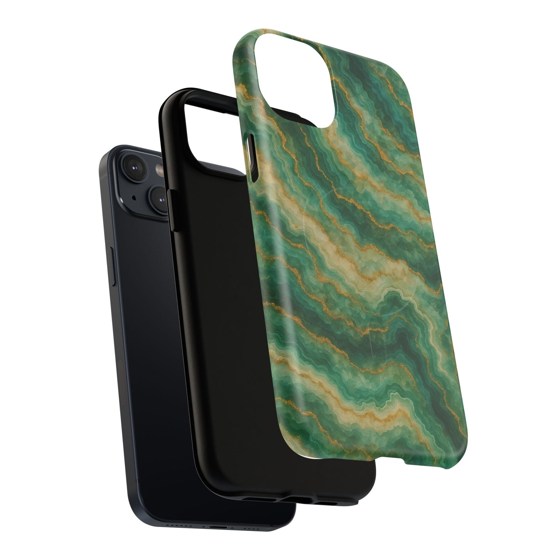 Green Marble iPhone Case with MagSafe  Shamo's