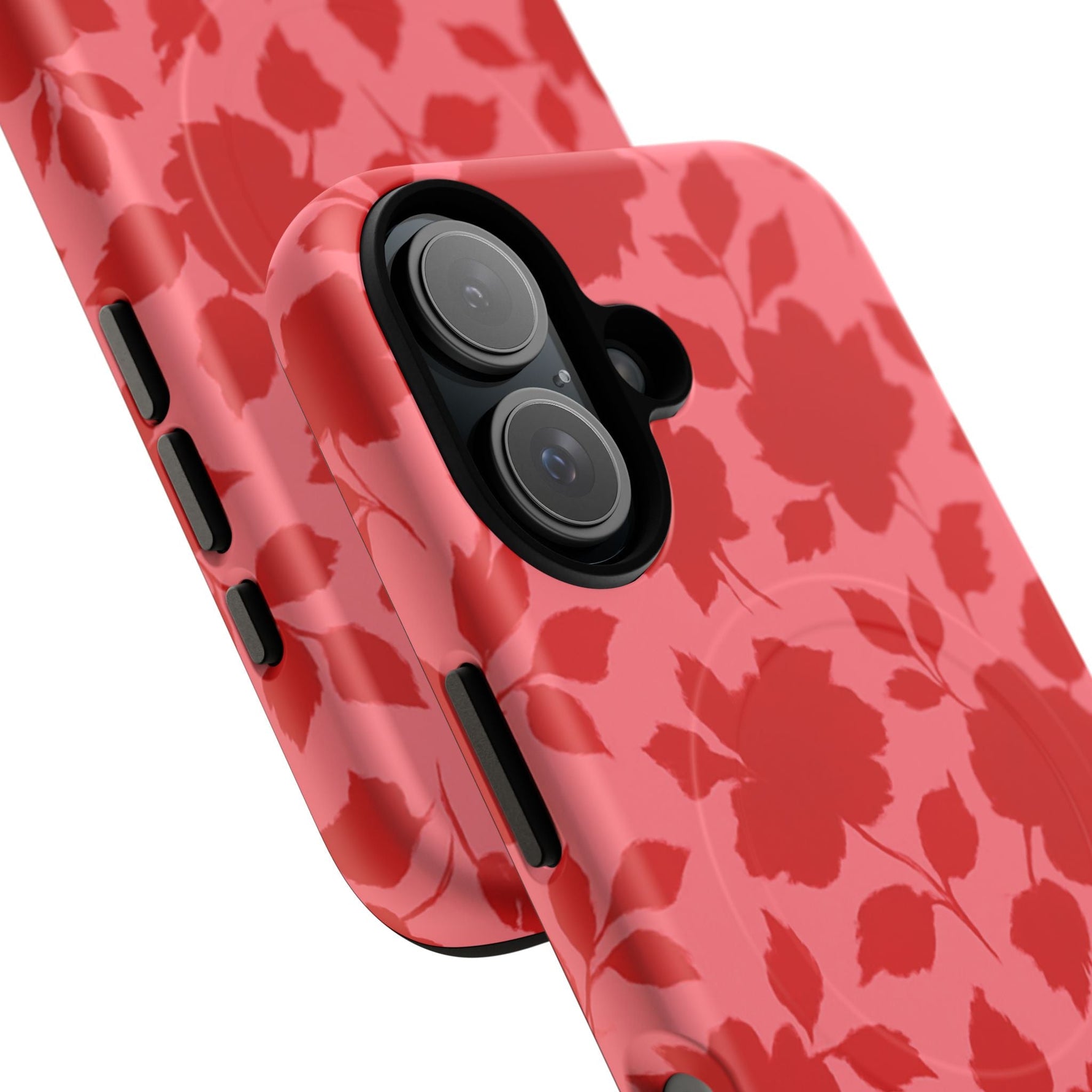 Red Floral Love iPhone Case (MagSafe compatible)  Shamo's