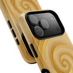 Luxury Series Swirl Gold iPhone Case compatible with MagSafe  Shamo's