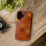 Fall Pumpkin & Coffee iPhone Case  Shamo's
