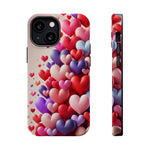 Love Hearts MagSafe iPhone Case — Magnetic, Impact-Resistant