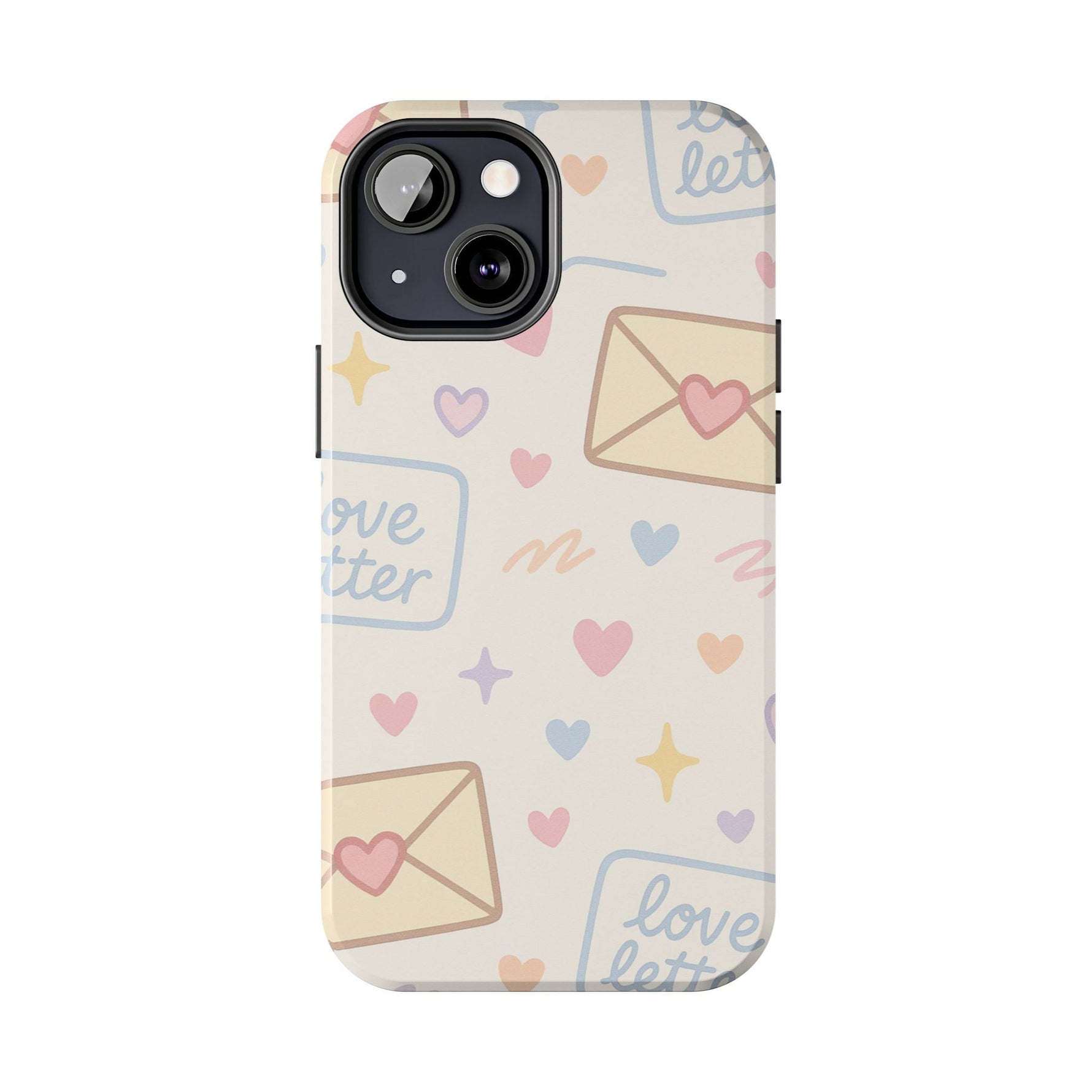 Pastel Love Letter Hearts Impact Phone Case  Shamo's