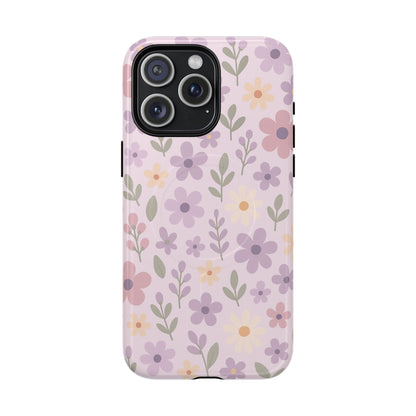 Floral Magnetic | Compatible with MagSafe Phone Case - Stylish and Durable Protection