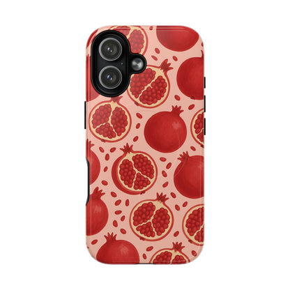 Pomegranate Fruit Tough iPhone Case | MagSafe Compatible