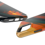 “Geometry of Becoming” Abstract iPhone MagSafe Case — Magnetic Impact-Resistant  Shamo's