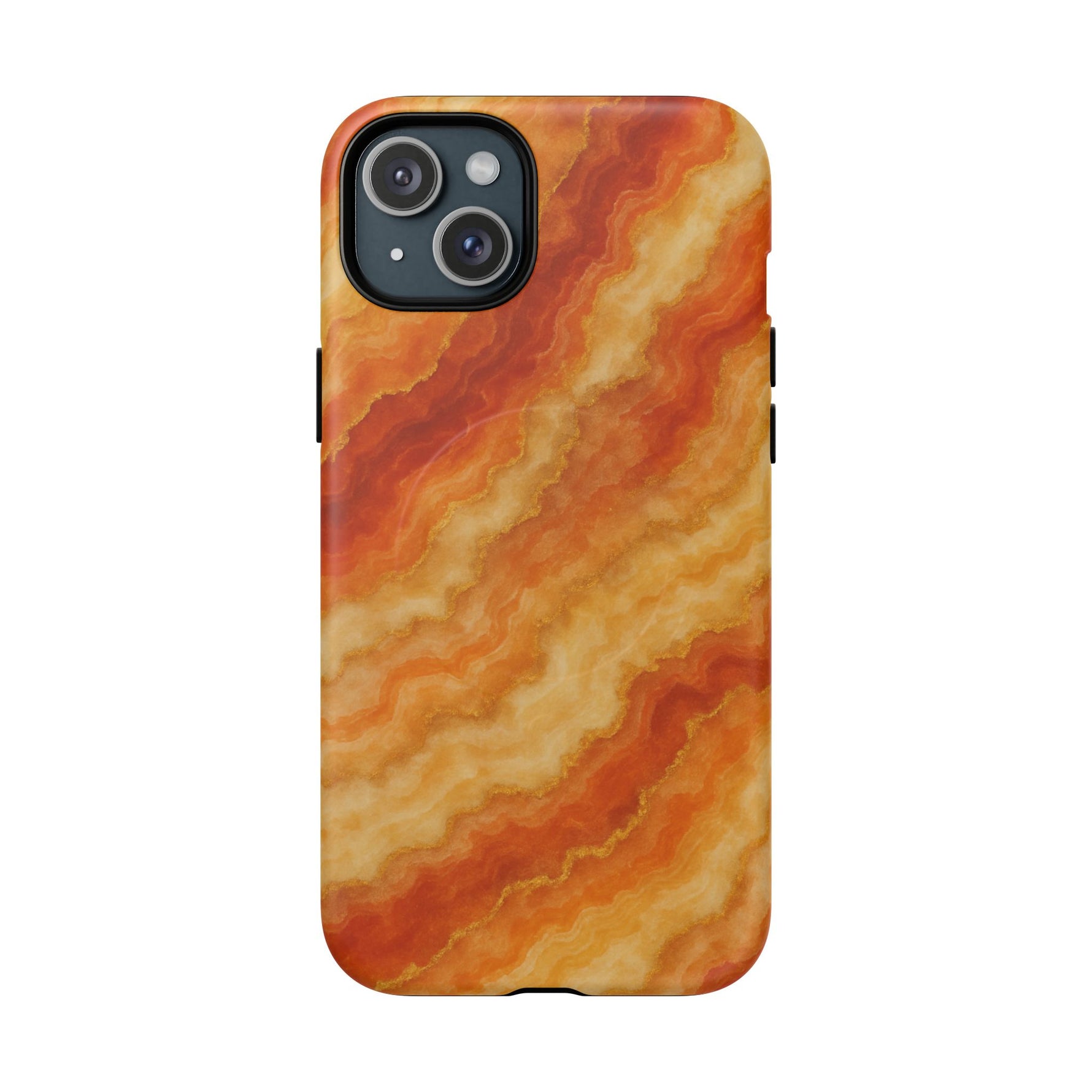 Amber Agate Marble iPhone Case with MagSafe - Shamo's