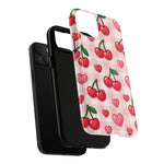 Y2K Cherries & Hearts iPhone Case | MagSafe - Shamo's