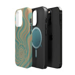 “Flow of Time” iPhone Case with MagSafe Compatibility  Shamo's