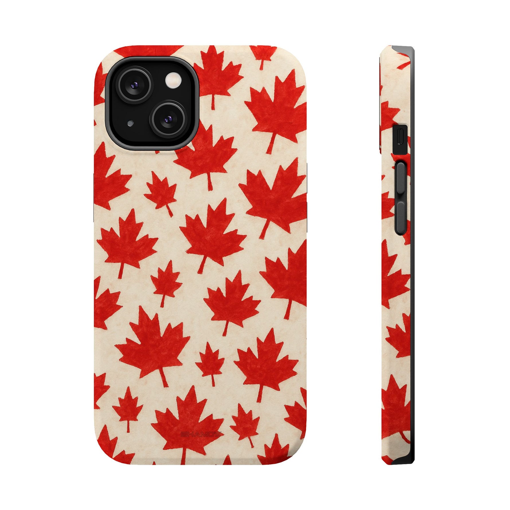 Canadian Flag Magnetic Impact-Resistant Phone Case
