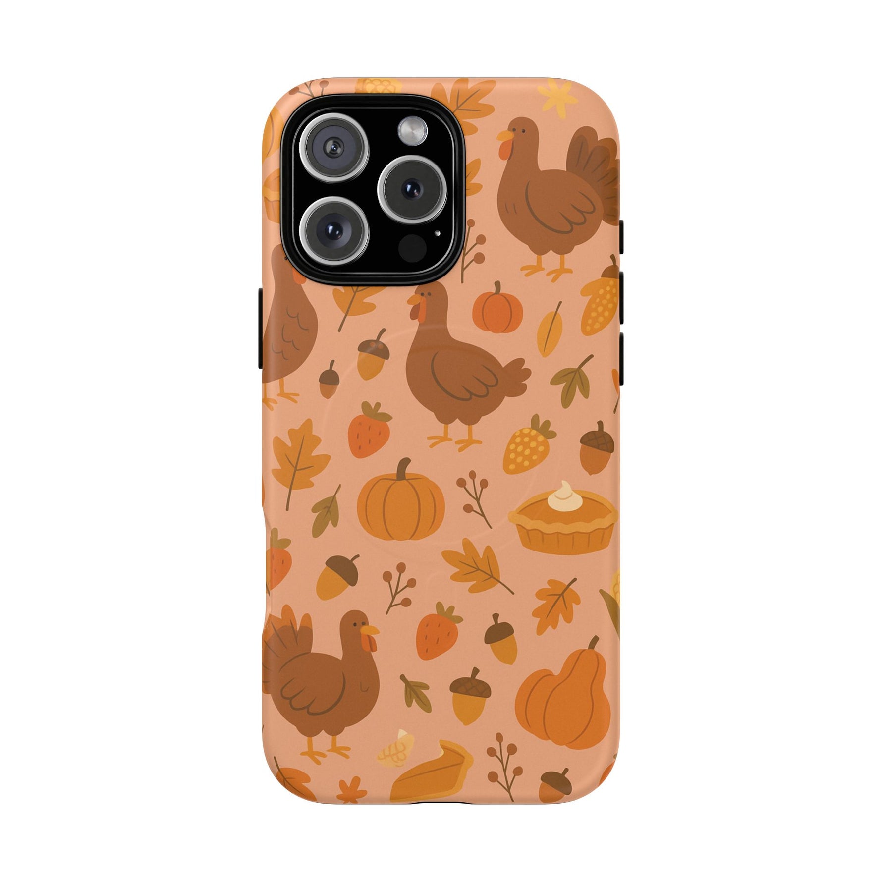 Thanksgiving-Inspired Tough Case for iPhone | Compatible with MagSafe - Shamo's