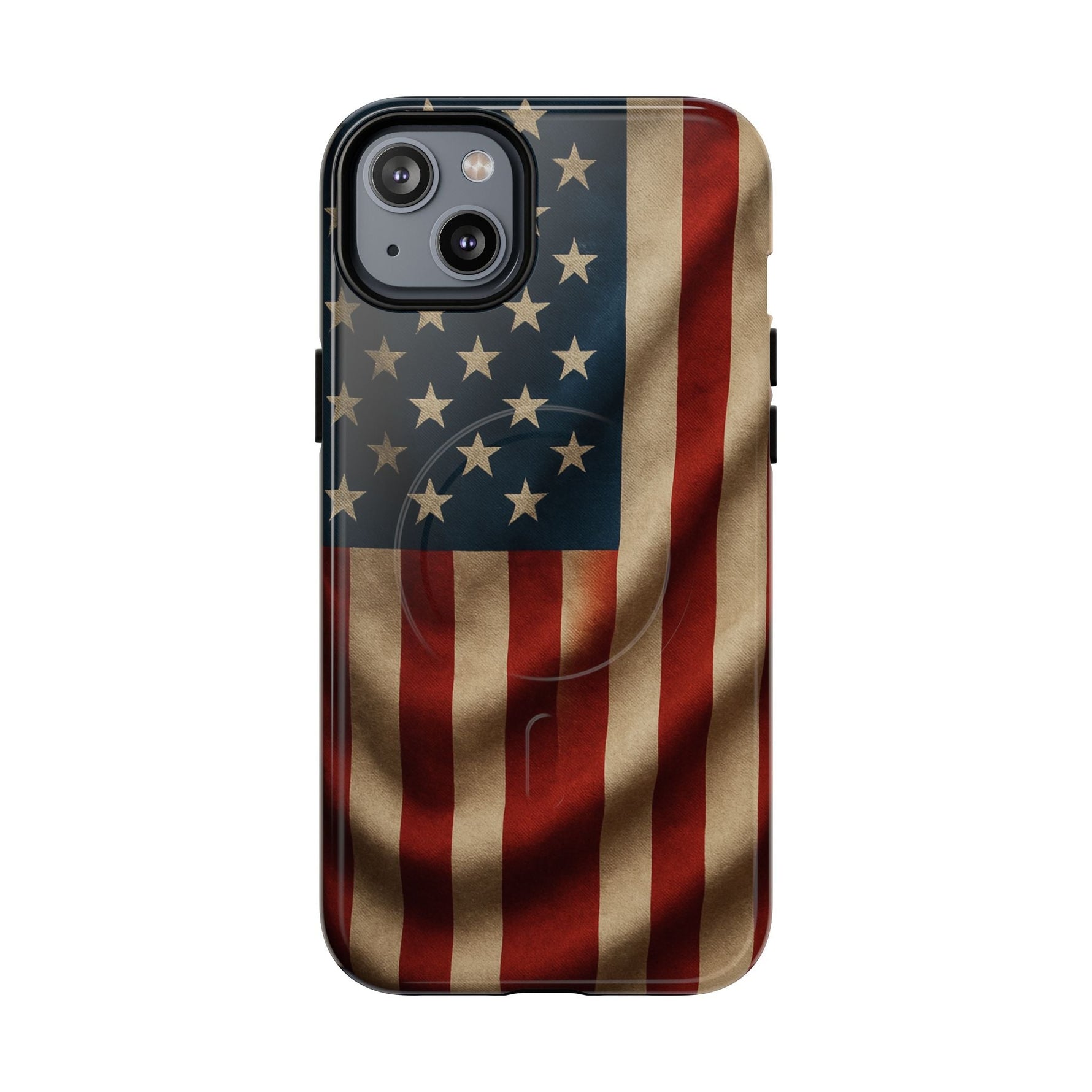 American Flag iPhone Case | MagSafe  Shamo's iPhone 14 Plus / Glossy