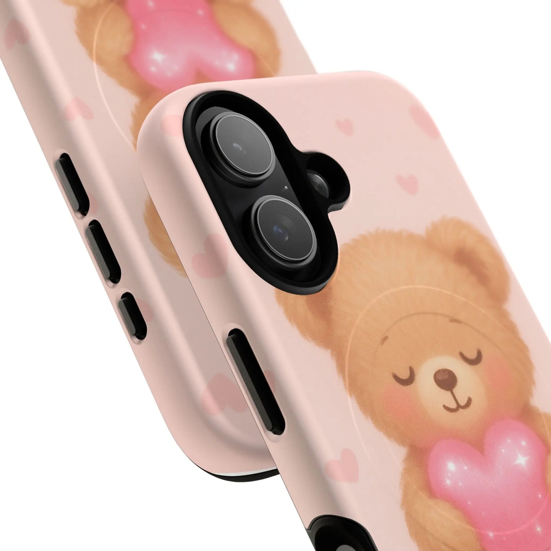 Heart Hug Teddy Bear iPhone Case – with MagSafe  Shamo's