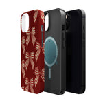 Holiday Red Bow iPhone Case — Impact‑Resistant iPhone Cover with MagSafe compatibility  Shamo's