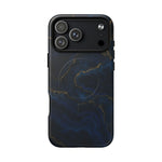 Midnight Marble iPhone Case with MagSafe - iPhone 17 Pro Max / Matte - Shamo's