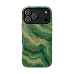 Green Marble iPhone Case with MagSafe - Shamo's