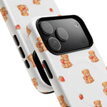 Strawberry Teddy iPhone Case with MagSafe