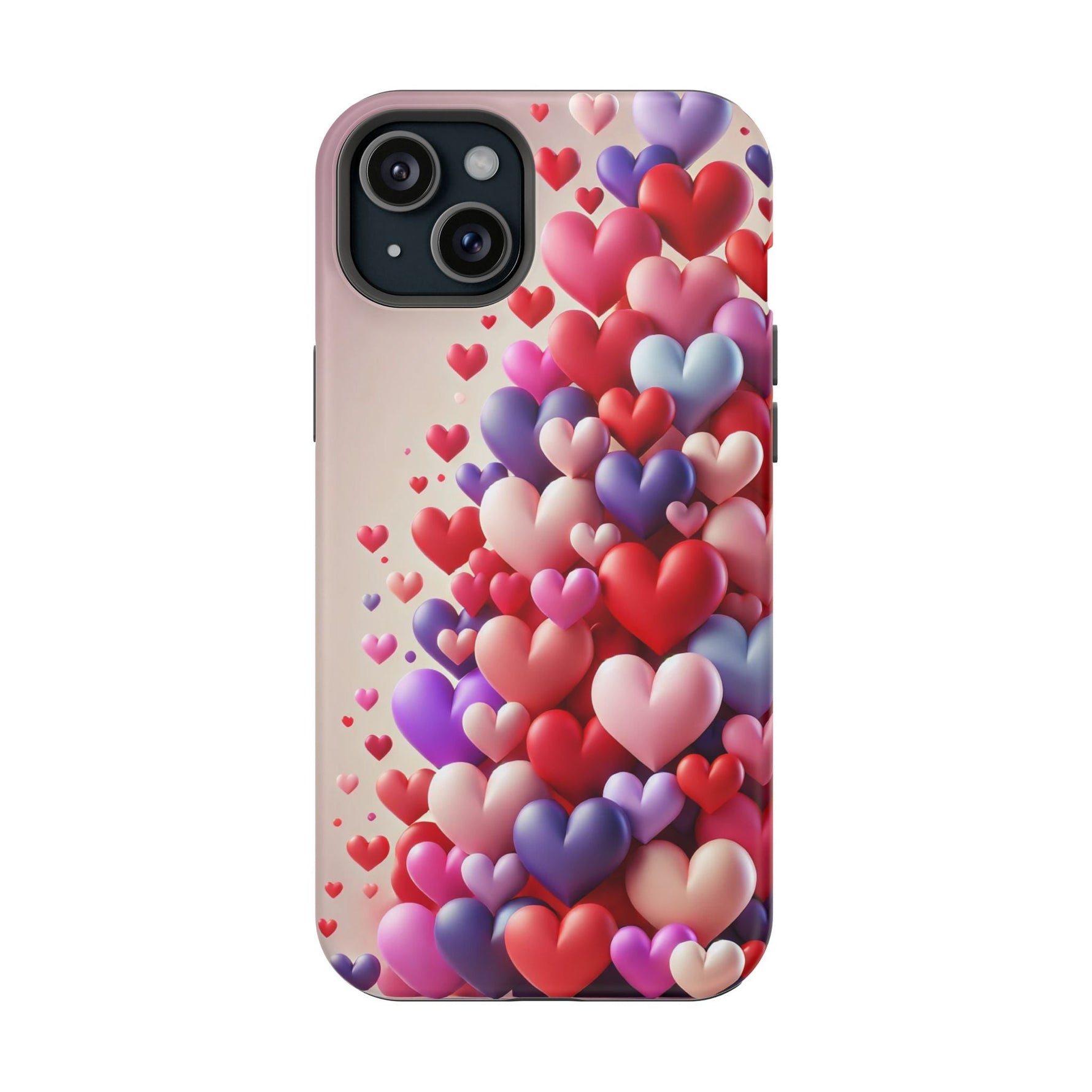 Love Hearts MagSafe iPhone Case — Magnetic, Impact-Resistant  Shamo's iPhone 15 Plus / Matte