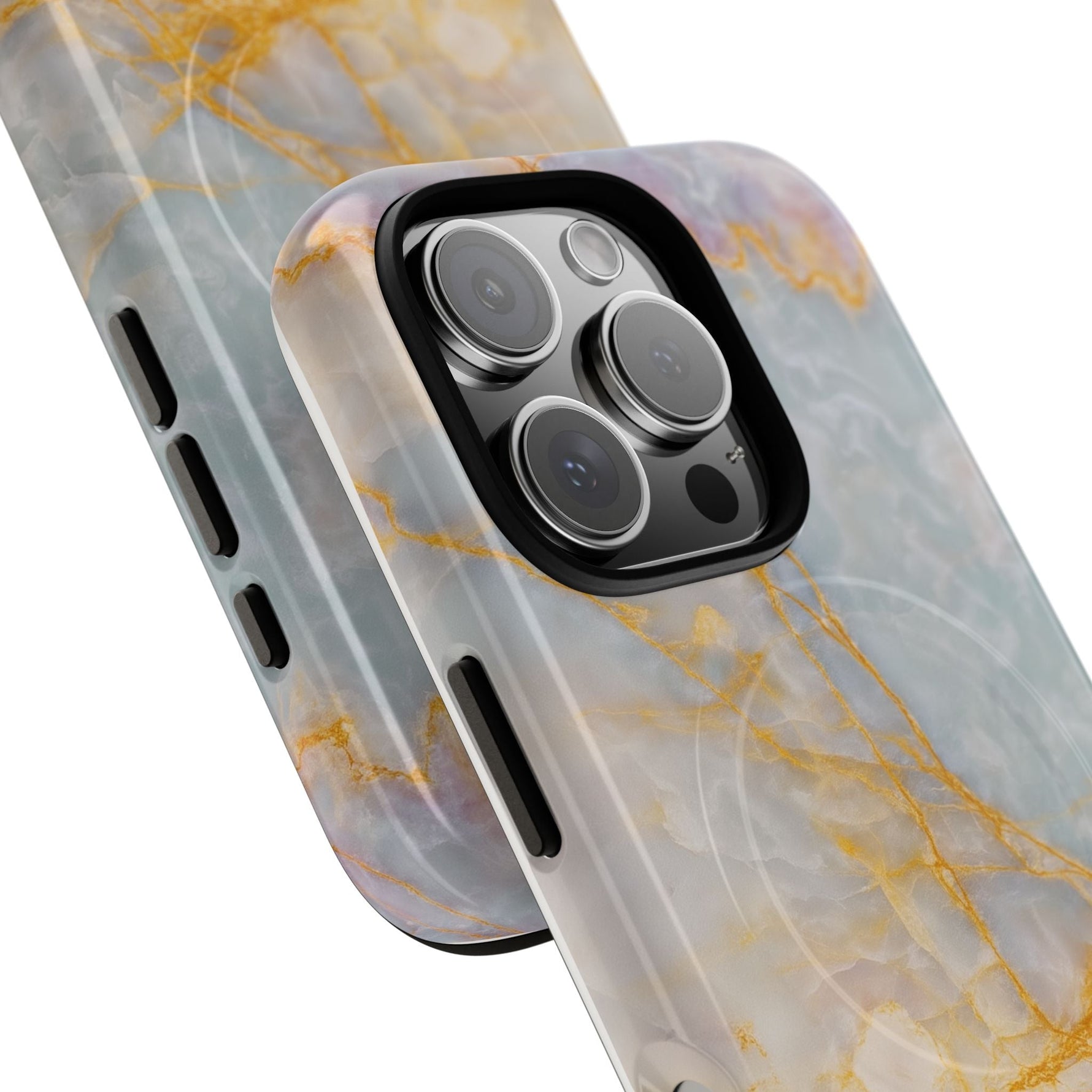 Marble Gold Vein iPhone Case (MagSafe Compatible)  Shamo's
