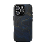 Midnight Marble iPhone Case with MagSafe - iPhone 16 Pro / Matte - Shamo's