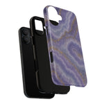 Purple Agate Marble iPhone Case with MagSafe  Shamo's