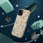 Floral Garden Impact iPhone Case with MagSafe compatibility  Shamo's