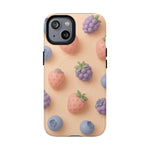 Fruitful 3D Strawberries Berries Tough Magnetic MagSafe Phone Case