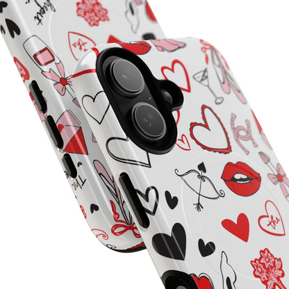 Love Doodle Tough iPhone Case (MagSafe compatible)