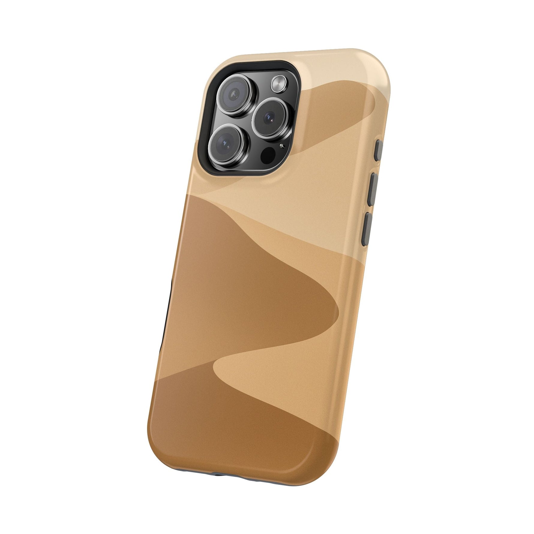 Neutral Desert Wave Design iPhone Case | MagSafe  Shamo's