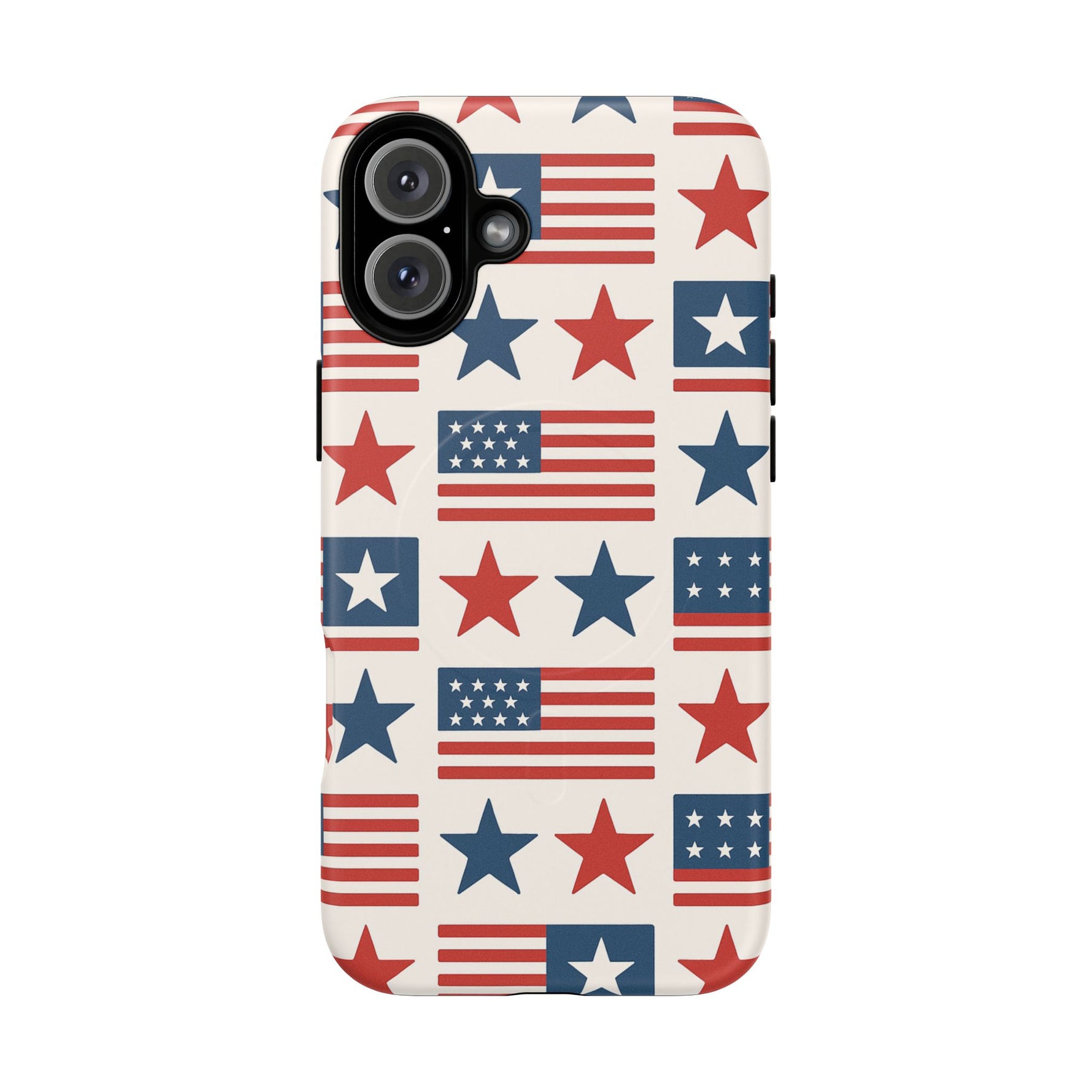 Patriotic American Flag iPhone Case | MagSafe