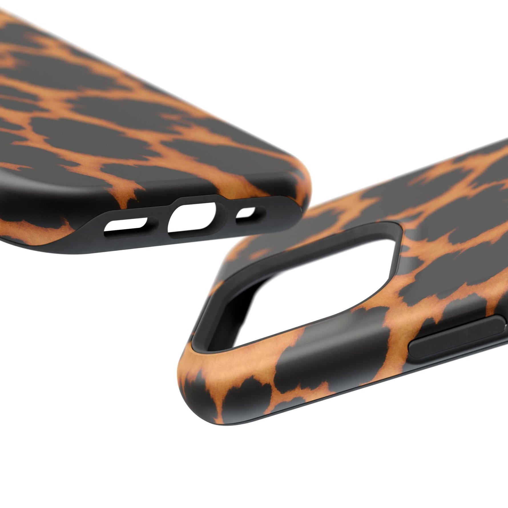 Leopard Print Impact-Resistant iPhone Case with MagSafe Compatibility  Shamo's