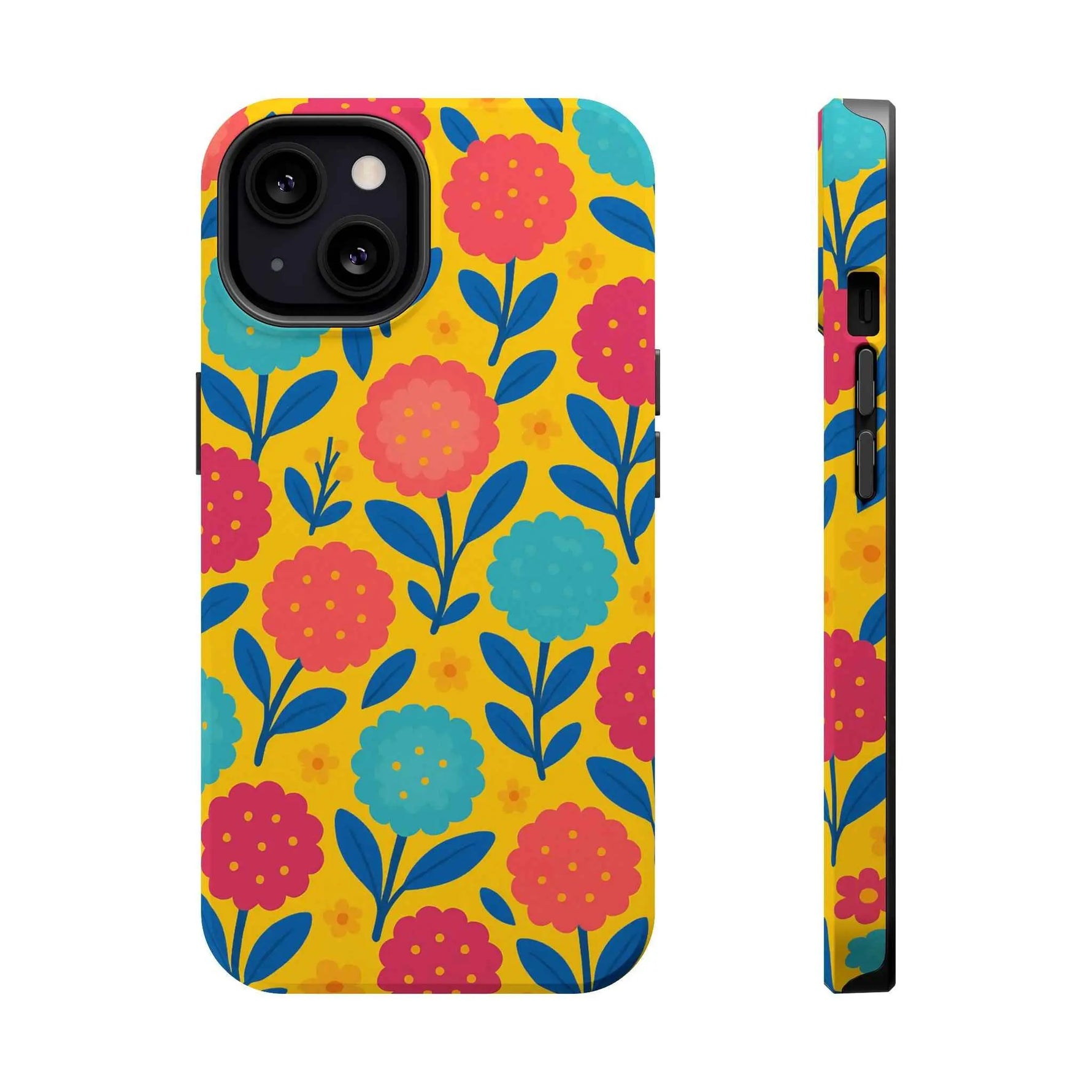 Vibrant Floral MagSafe Phone Case
