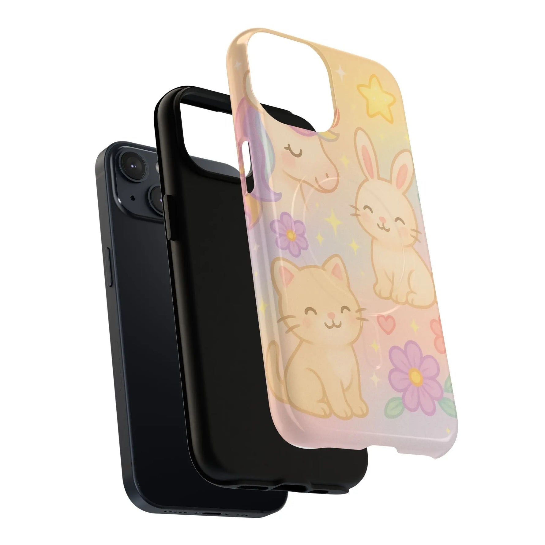 Magical Animal Friends iPhone Case with MagSafe  Shamo's