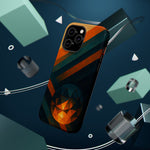 “Geometry of Becoming” Abstract iPhone MagSafe Case — Magnetic Impact-Resistant  Shamo's