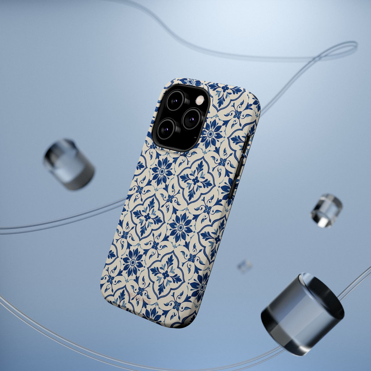 Lisbon Tile – Blue Ornamental MagSafe Phone Case