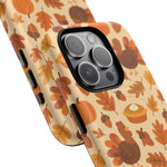 Thanksgiving-Themed Tough Magnetic iPhone Case | Compatible with MagSafe - Shamo's