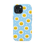 Sunny Daisy MagSafe Compatible Magnetic Phone Case — Impact-Resistant Cover