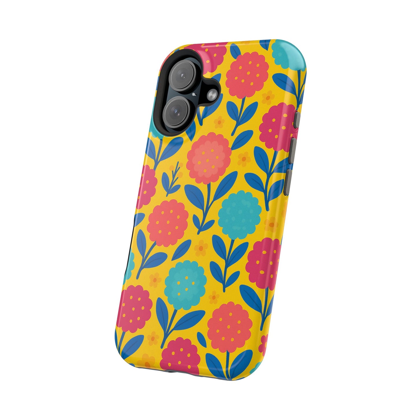 Vibrant Floral MagSafe Phone Case