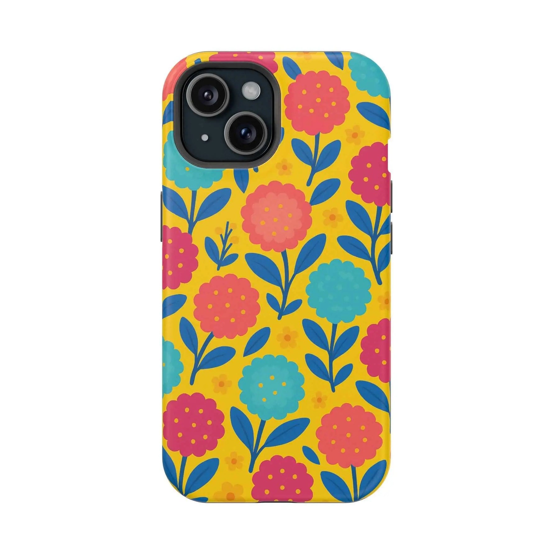 Vibrant Floral MagSafe Phone Case