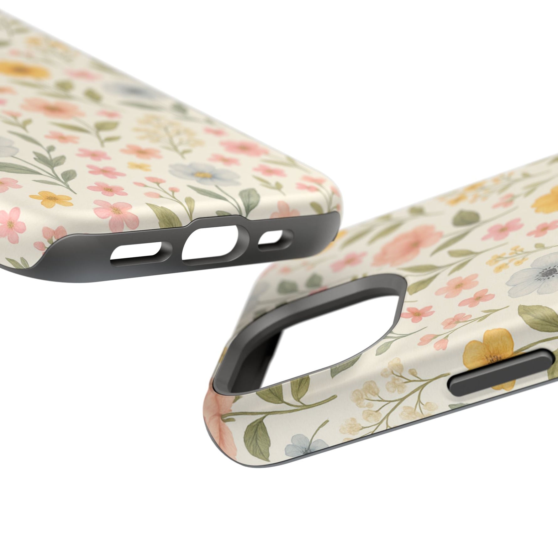 Floral Garden Impact iPhone Case with MagSafe compatibility  Shamo's
