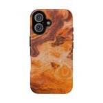 Amber Agate Marble iPhone Case — compatible with MagSafe - Shamo's