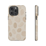 Neutral Pebble Pattern Tough iPhone Case  Shamo's iPhone 15 Pro Max / Matte